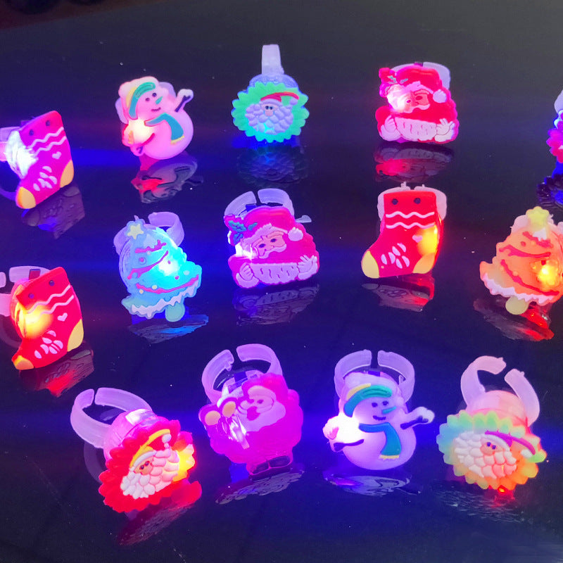 Lámpara de dedo luminosa de plástico al por mayor